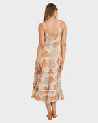 Womens Forever Folk Midi Dress