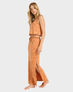Womens Embers Knit Midi Skirt