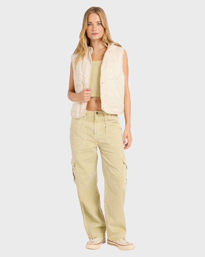 Womens Cliffs Quilted Lightweight Vest