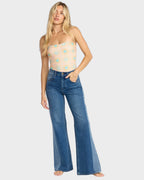 Womens Free Fall Flare Denim Jeans
