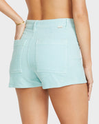 Womens Free Fall Cord Denim Shorts