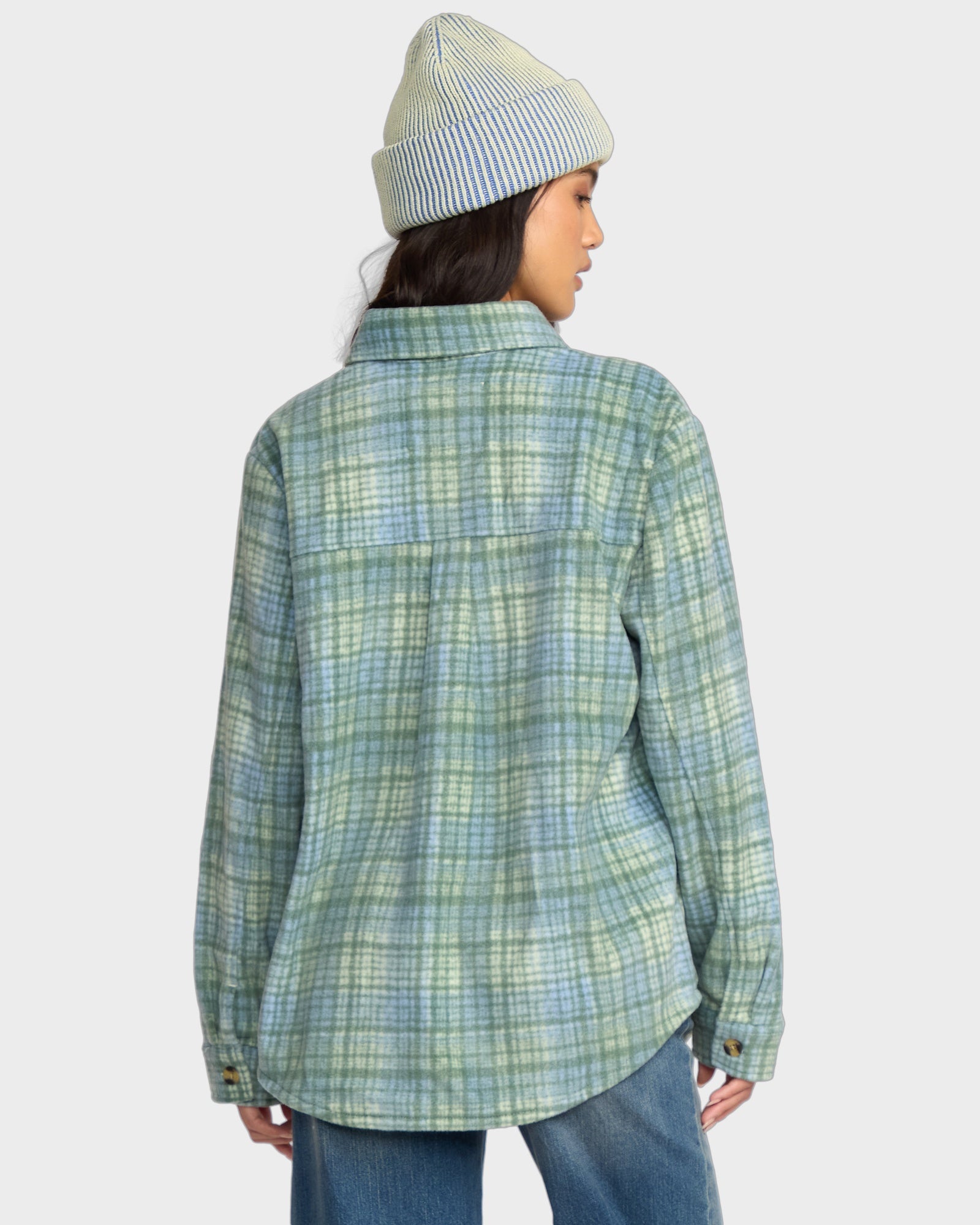 Womens Forge Fleece Flannel Shirt