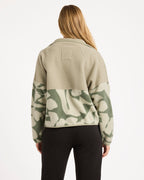 Womens Popoyo Snap Up Fleece Jacket