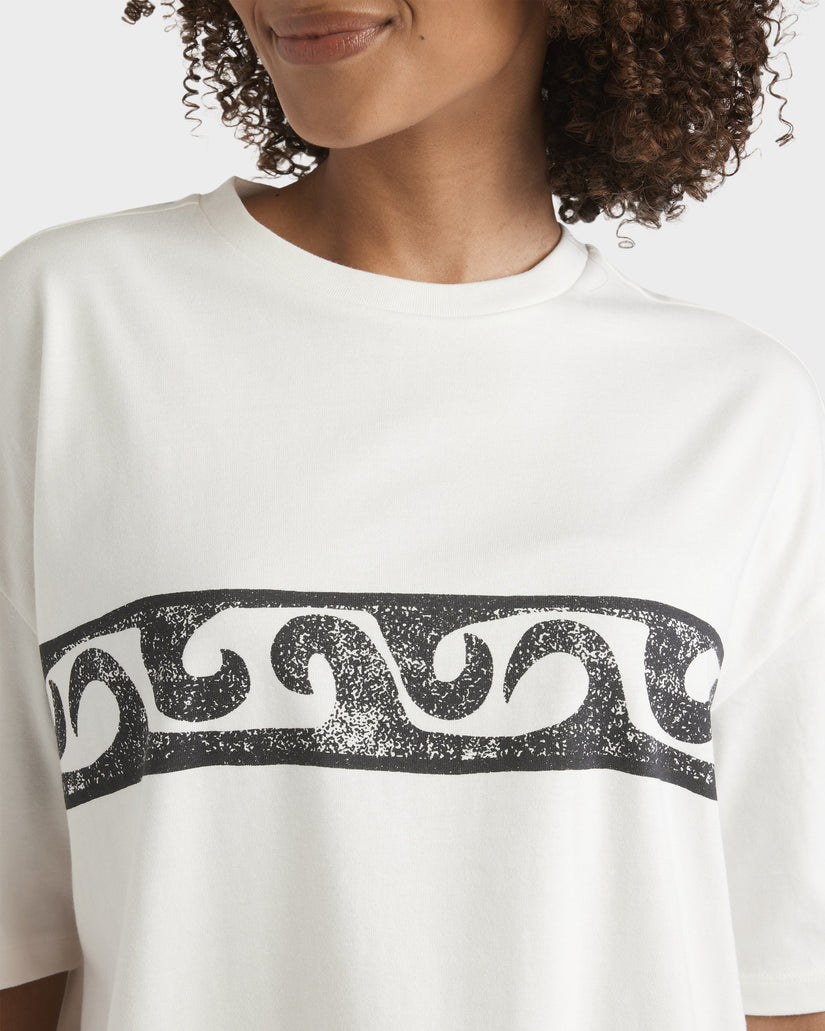 Womens Wave Fade T-Shirt