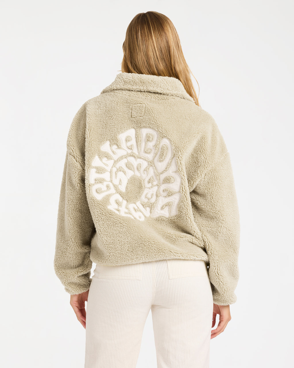 Womens Groovin Half Zip Fleece Top