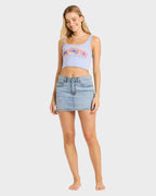 Womens Paradise Trio Cropped Tank