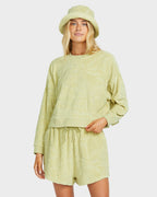 Womens Sun Tempo Crew Pullover Sweatshirt