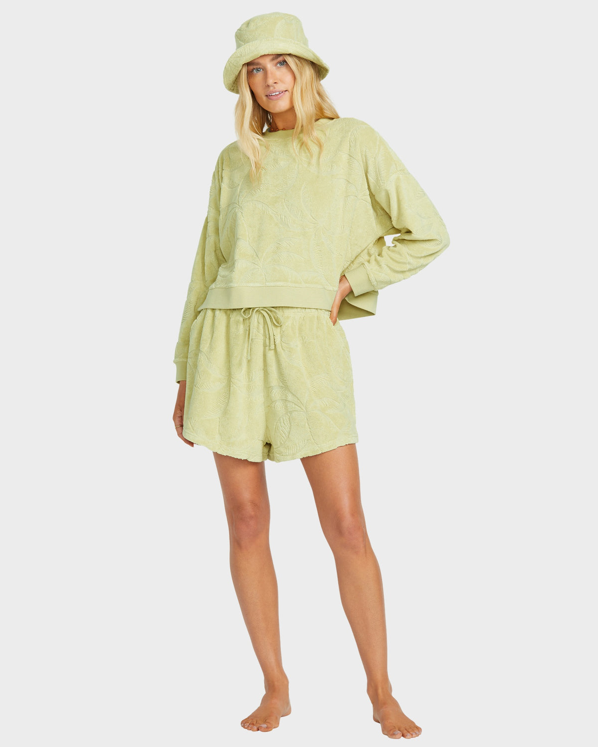 Womens Sun Tempo Crew Pullover Sweatshirt