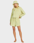 Womens Sun Tempo Crew Pullover Sweatshirt