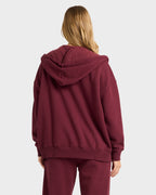 Womens Wave Essentials Zip Pullover Hoodie