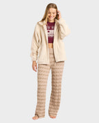 Womens Sweet Ride Zip Fleece Top