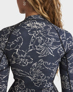 Womens Salty Dayz Natural Long Sleeve Springsuit