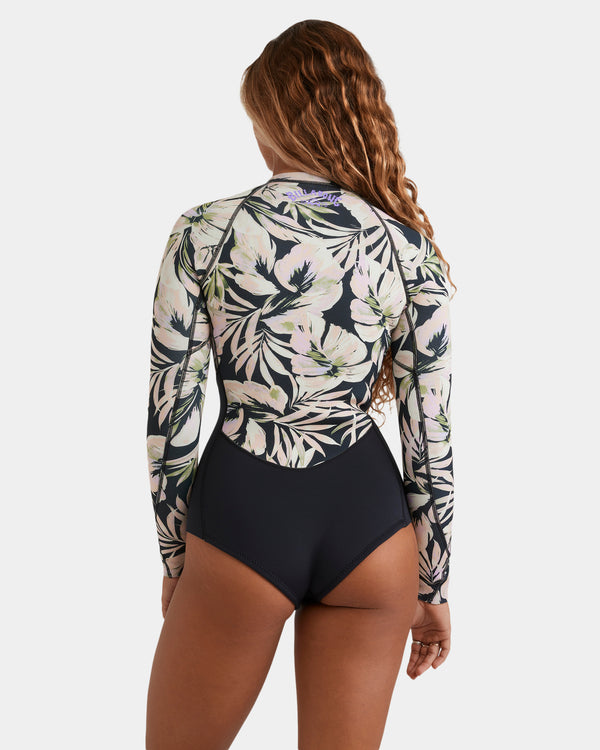 Womens 2/2Mm Salty Dayz Natural Long Sleeve Springsuit