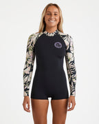 Womens 2/2Mm Spring Fever Natural Long Sleeve Springsuit