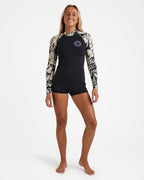 Womens 2/2Mm Spring Fever Natural Long Sleeve Springsuit