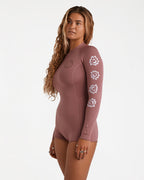 Womens 2/2Mm Spring Fever Natural Long Sleeve Springsuit