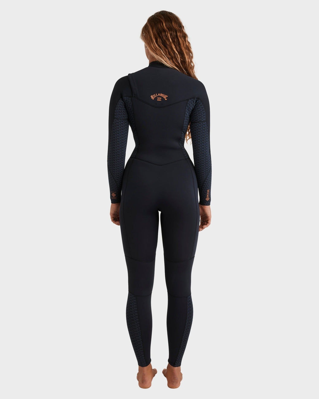 Womens 4/3mm Synergy Natural GBS Chest Zip Long Sleeve Fullsuit