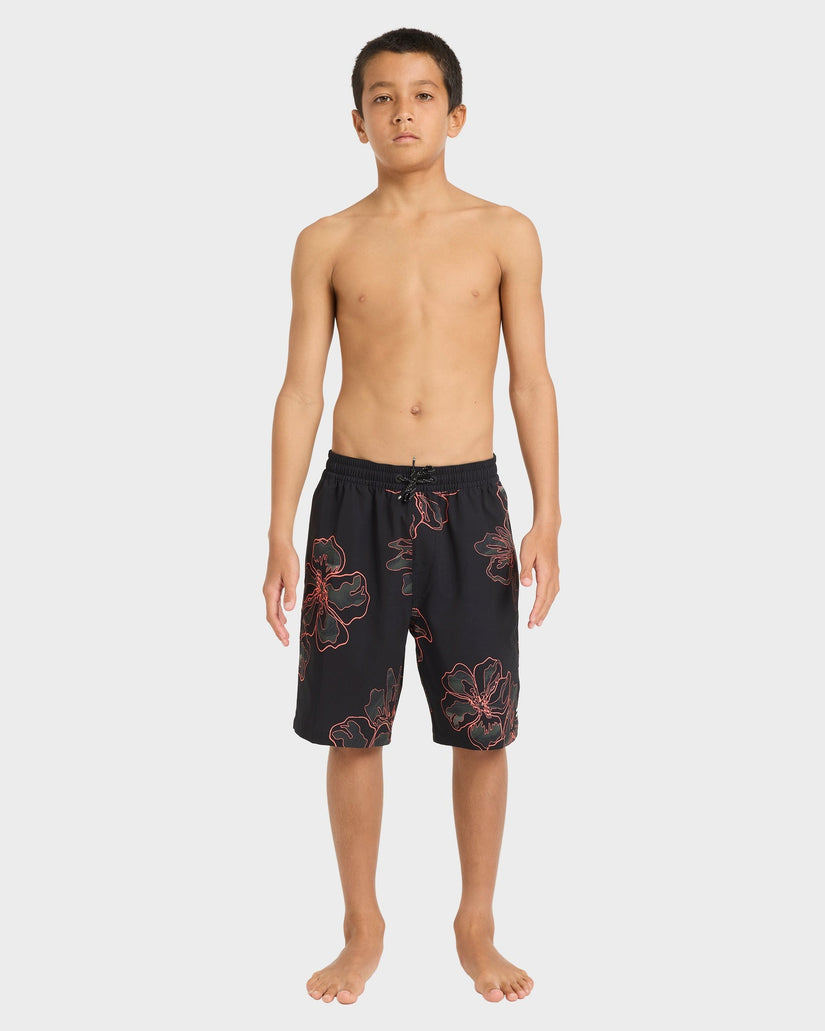 Boys 8-16 Sundays Layback 16" Boardshorts