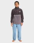 Boys 8-16 Space Lobs Mock Neck Fleece Top
