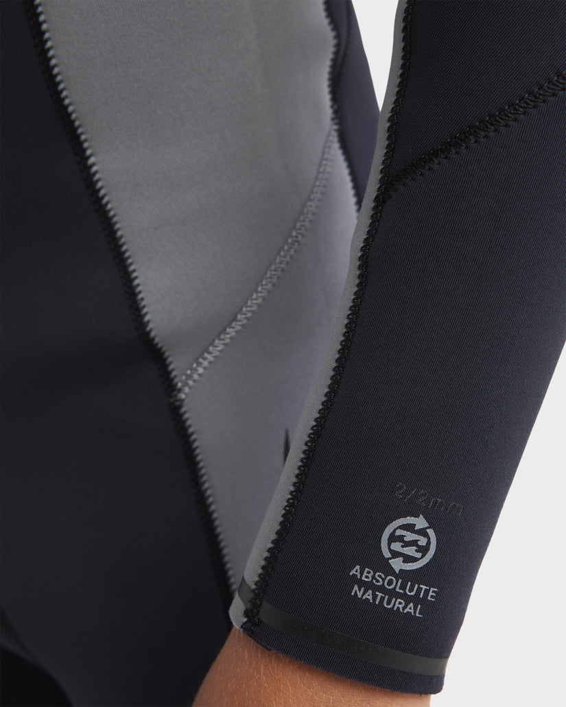 Boys 8-16 Absolute Natural Chest Zip Long Sleeve Springsuit