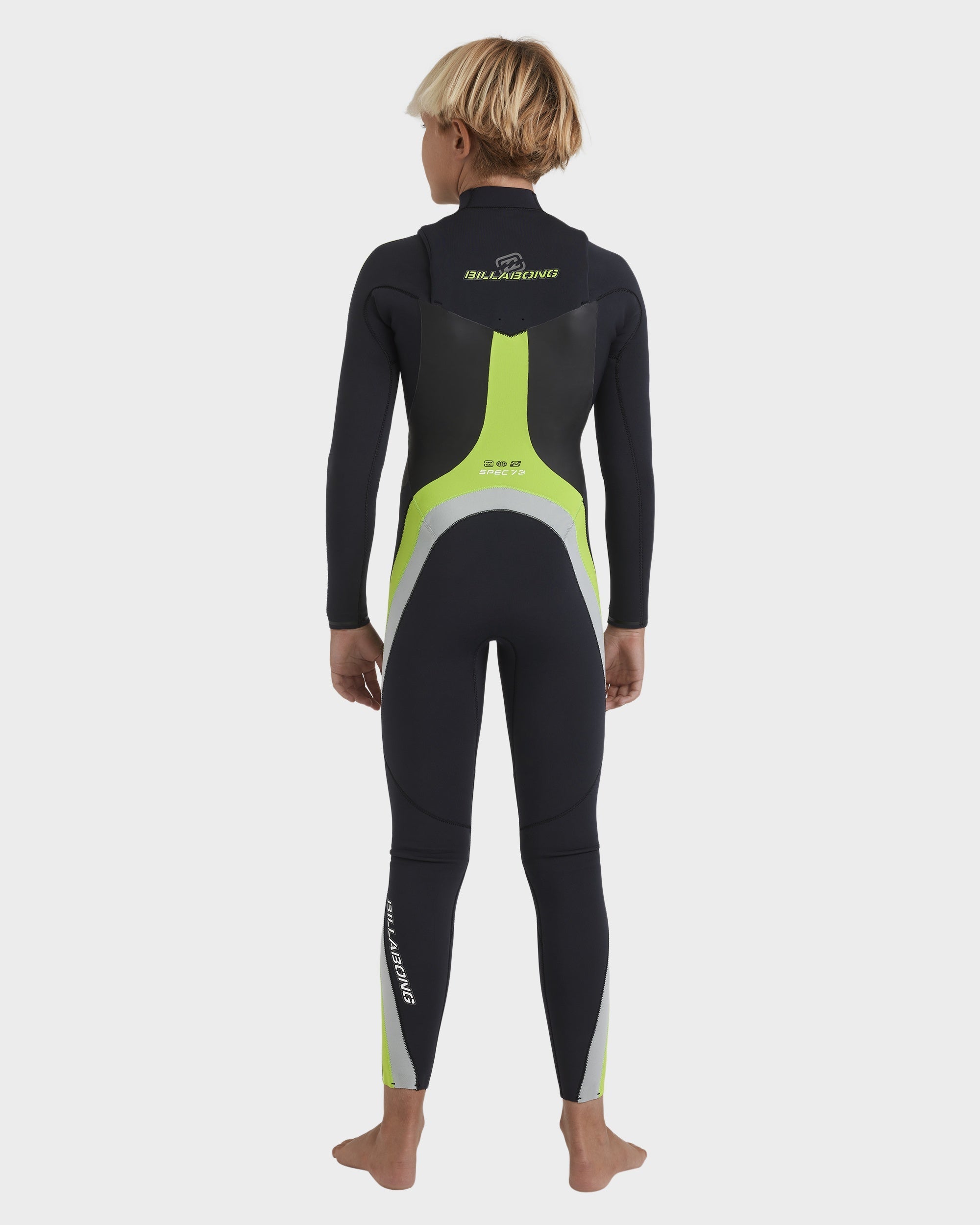 Boys 8-16 3/2 Oscillator Chest Zip Wetsuit
