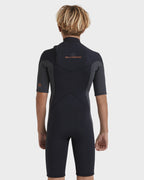 Boys 8-16 2/2Mm Absolute Natural Chest Zip Gbs Springsuit