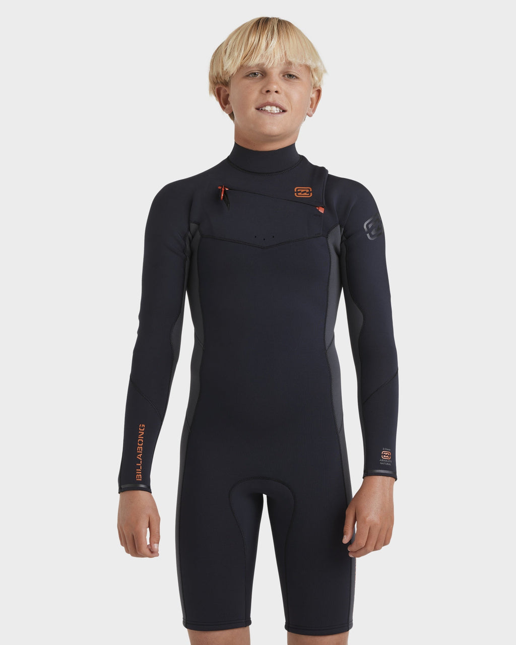 Boys 8-16 2/2Mm Absolute Natural Long Sleeve Spring Suit