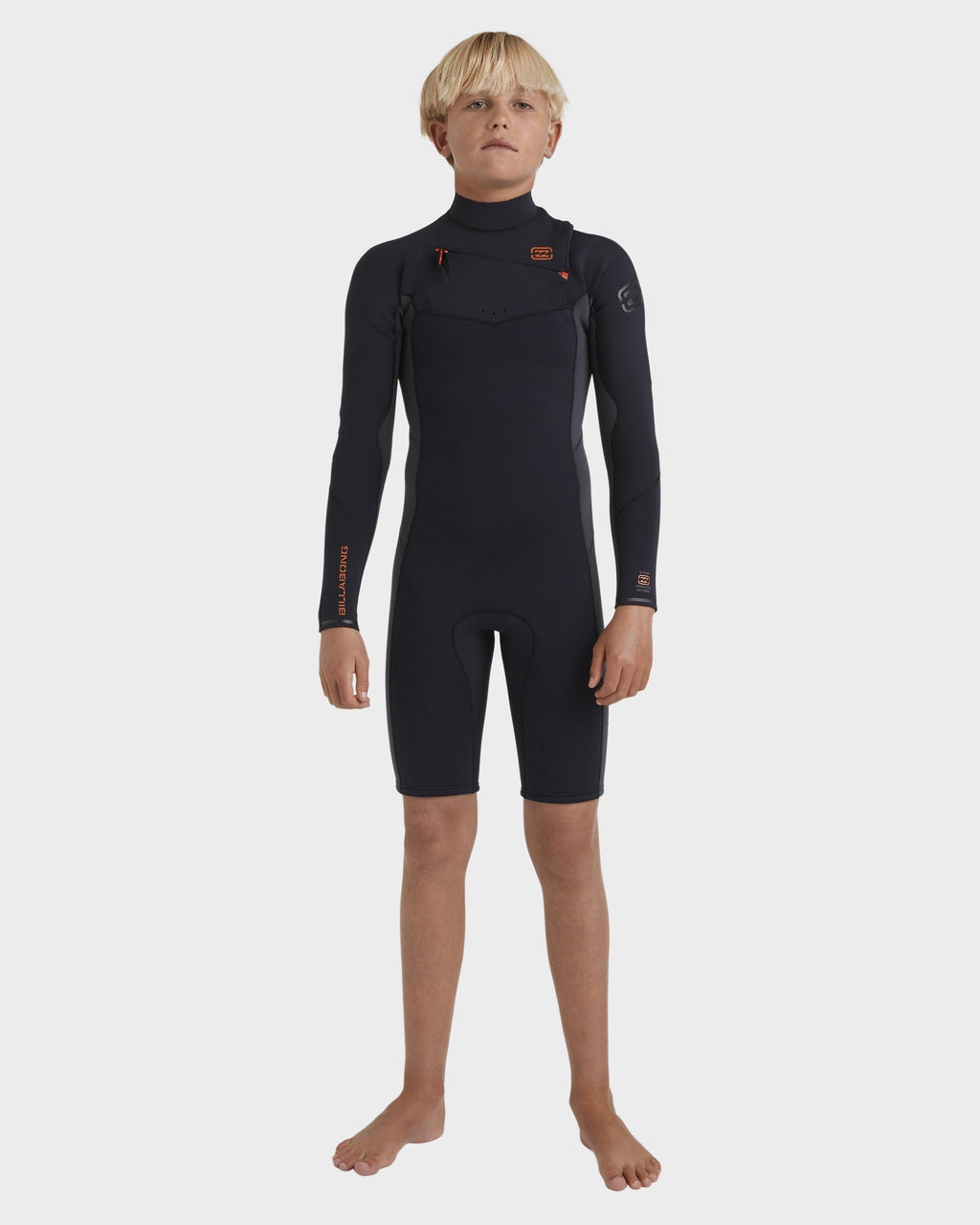 Boys 8-16 2/2Mm Absolute Natural Long Sleeve Spring Suit