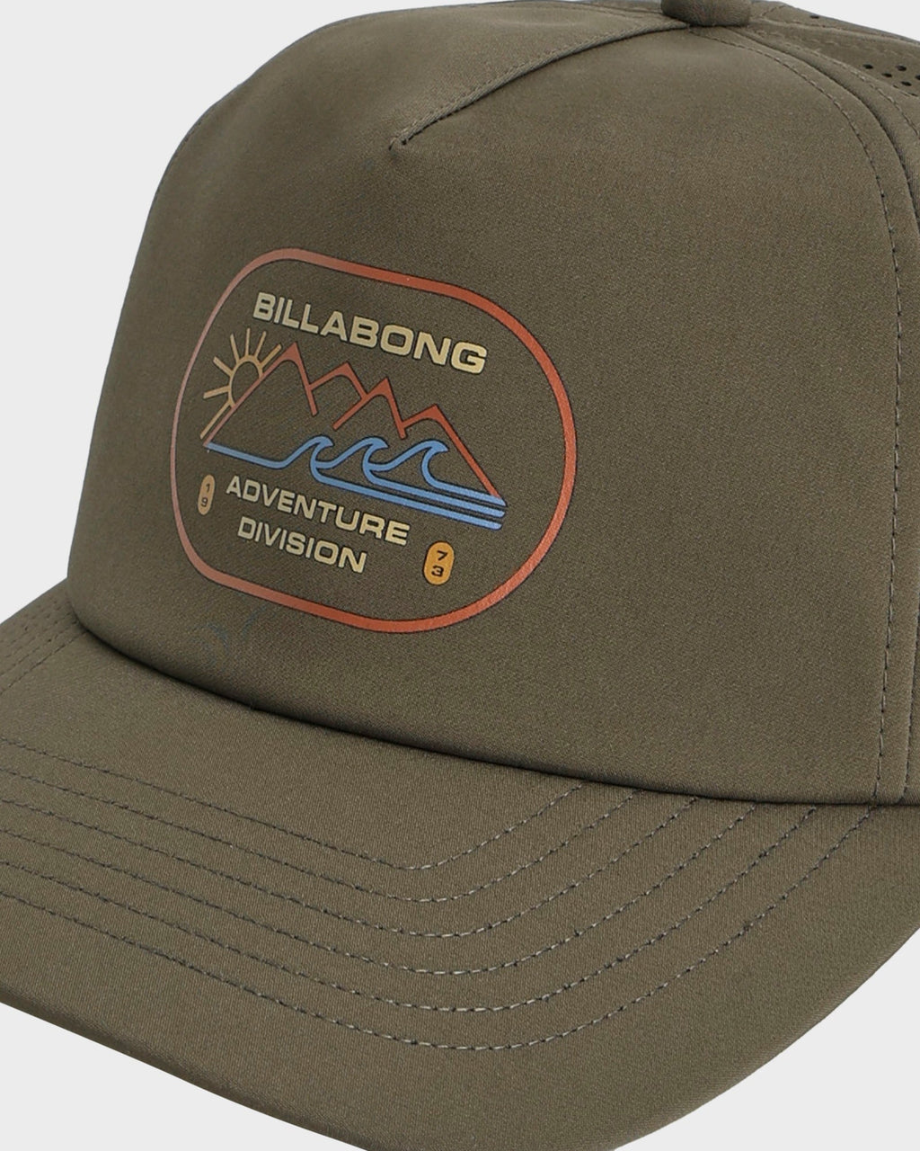 Mens Adiv Tech 6 Panel Snapback Cap