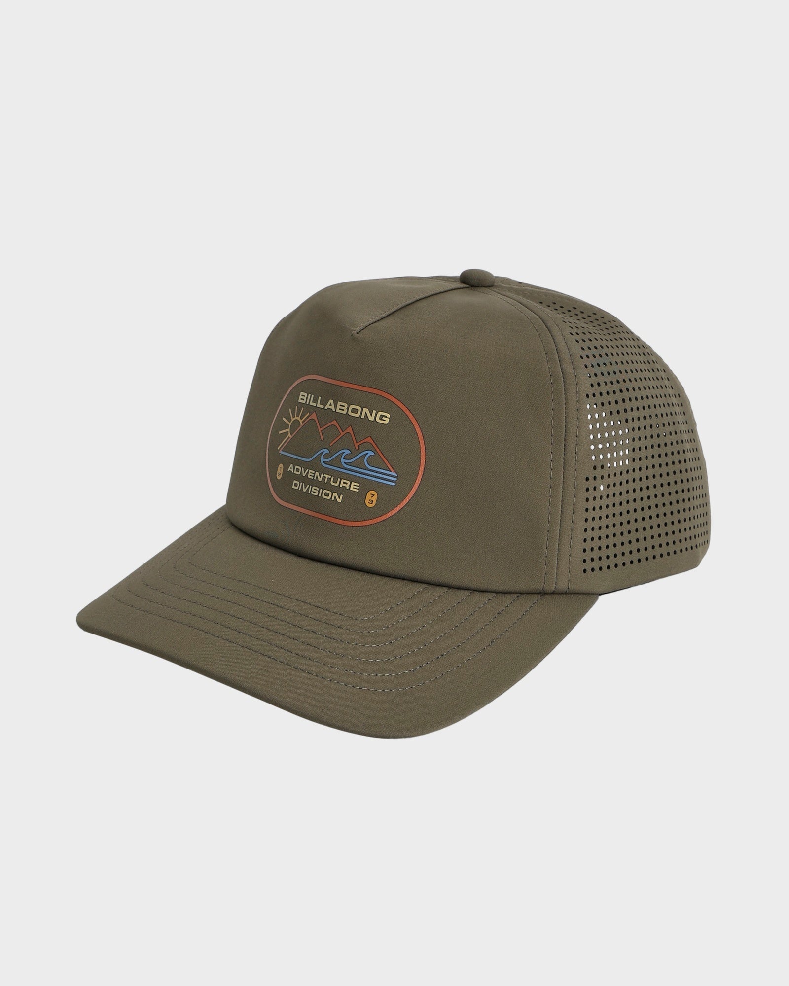 Mens Adiv Tech 6 Panel Snapback Cap