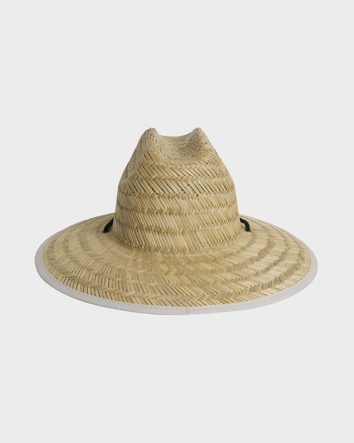 Mens Tides Print Straw Hat