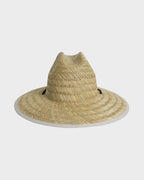 Mens Tides Print Straw Hat