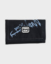 Mens Atom Velcro Tri Fold Wallet
