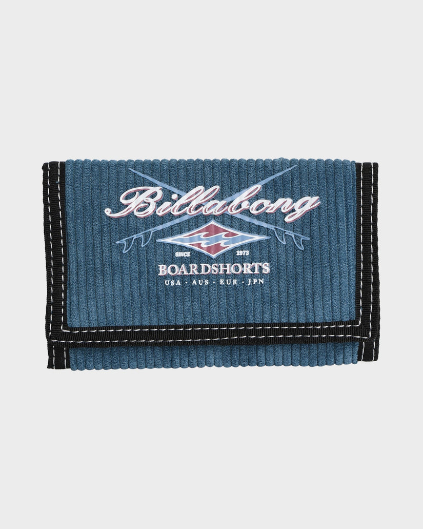 Mens Atom Velcro Tri Fold Wallet