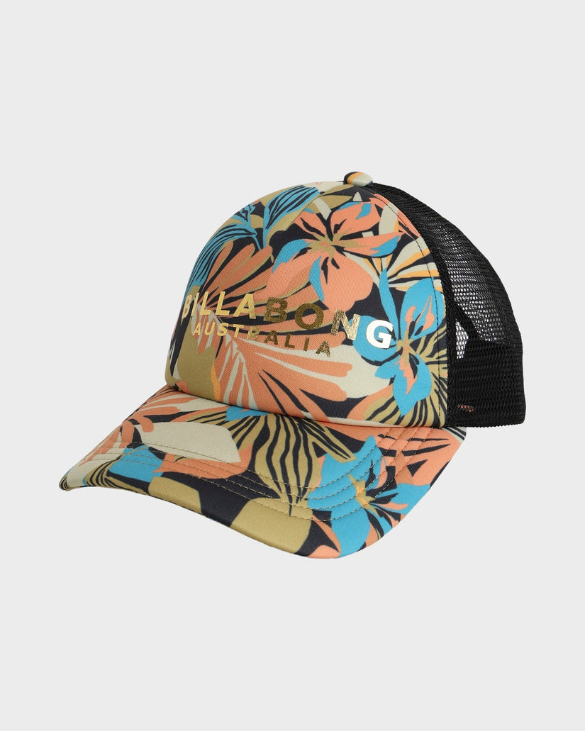Womens Des Tropiques Trucker Cap