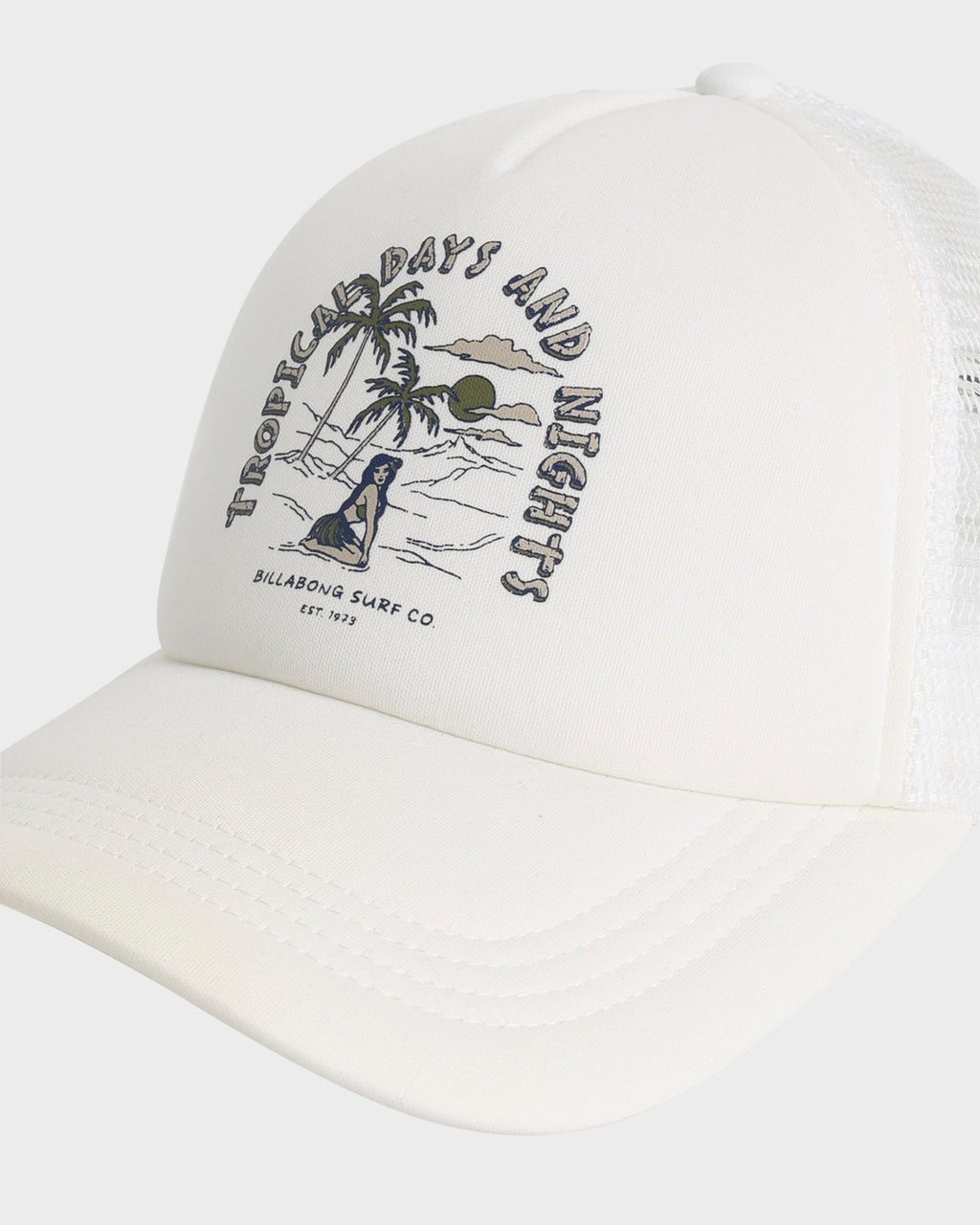 Womens Welcome To Hawaii Adjustable Snapback Cap