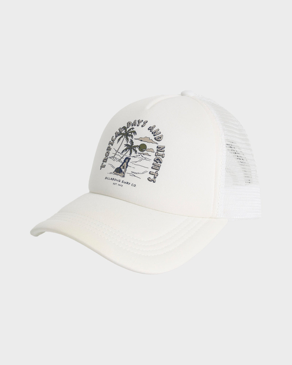 Womens Welcome To Hawaii Adjustable Snapback Cap