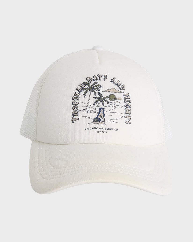 Womens Welcome To Hawaii Adjustable Snapback Cap
