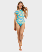 Womens Tropic Shift Short Sleeve Rash Vest