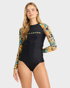 Womens Des Tropiques Long Sleeve Rashvest
