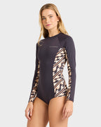 Womens Dark Wave Long Sleeve Rashvest