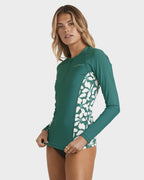 Womens Reek Break Upf 50 Long Sleeve Rash Vest