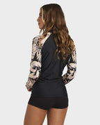 Womens Drifting Coast Upf 50 Long Sleeve Rash Vest