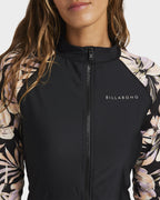 Womens Drifting Coast Upf 50 Long Sleeve Rash Vest