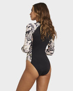 Womens Drifting Coast Upf 50 Long Sleeve Rash Vest