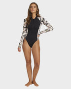 Womens Drifting Coast Upf 50 Long Sleeve Rash Vest
