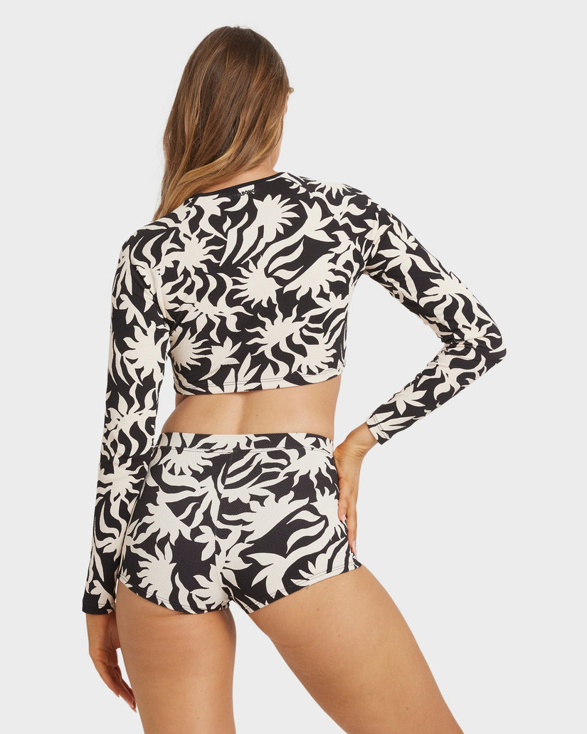 Womens By My Side Cropped Rash Vest