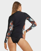 Womens Forever Folk Half Zip Rash Vest