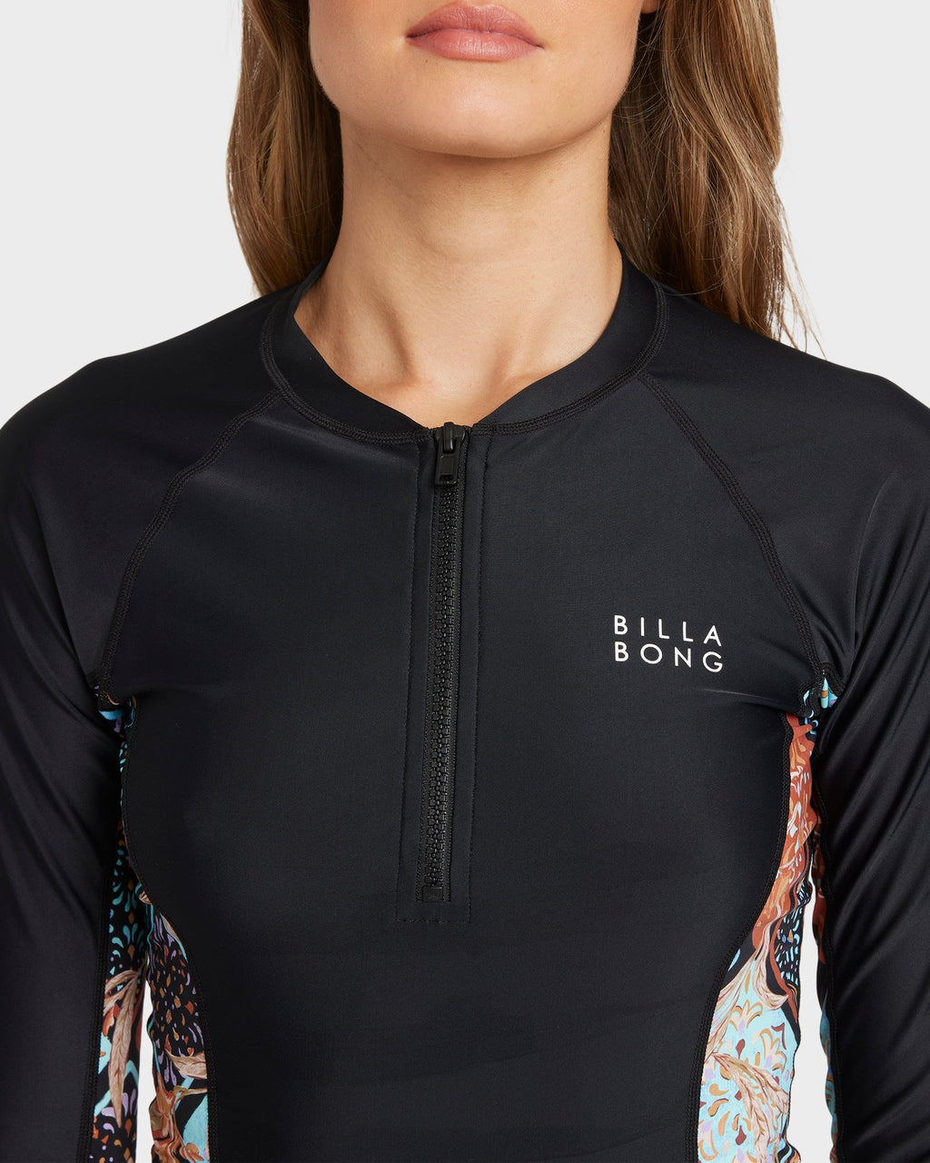 Womens Forever Folk Half Zip Rash Vest