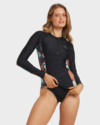 Womens Forever Folk Half Zip Rash Vest